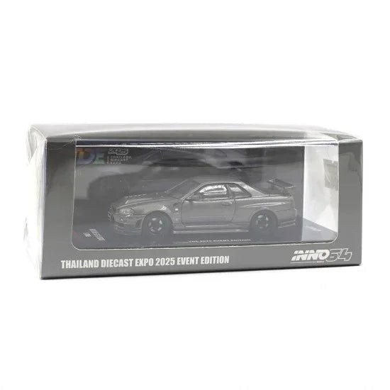 Premium scale diecast model car – Nissan Skyline GT-R (R34) Z-Tune Thailand Diecast Expo 2025 Event Edition, 1:64 Scale Collectible