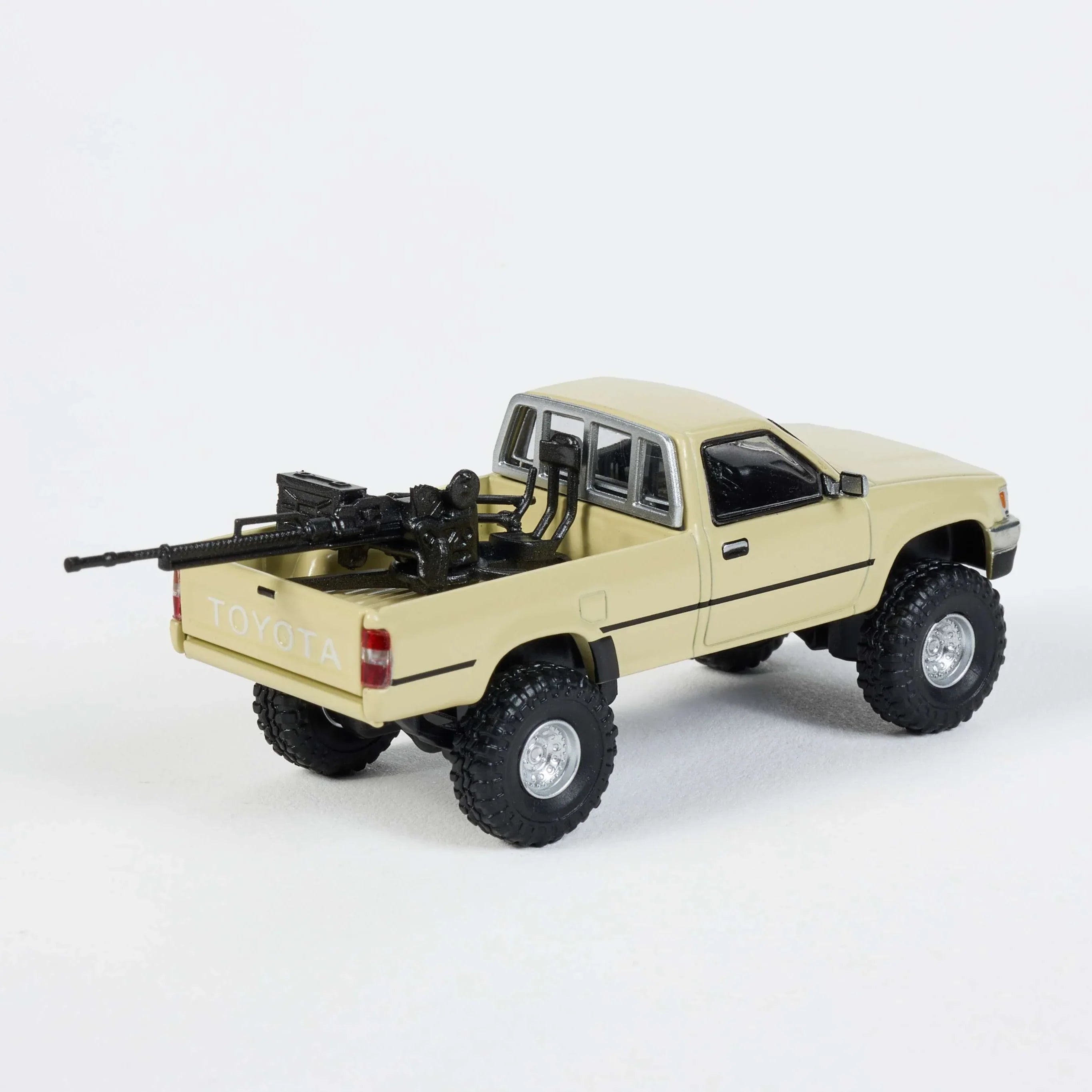 Premium scale diecast model car – Toyota Hilux Ln107 1994, 1:64 Scale (Beige) Collectible