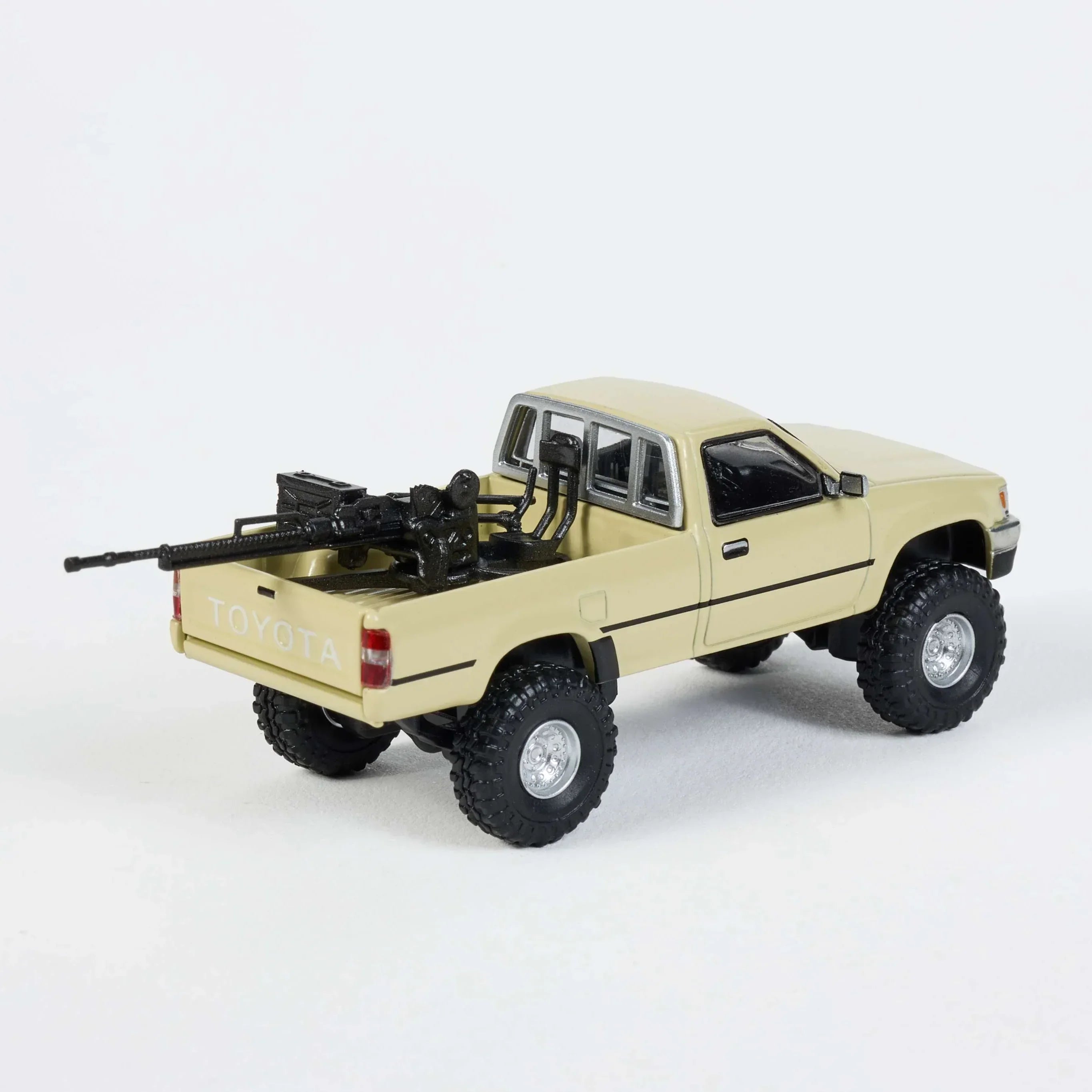 Premium scale diecast model car – Toyota Hilux Ln107 1994, 1:64 Scale (Beige) Collectible