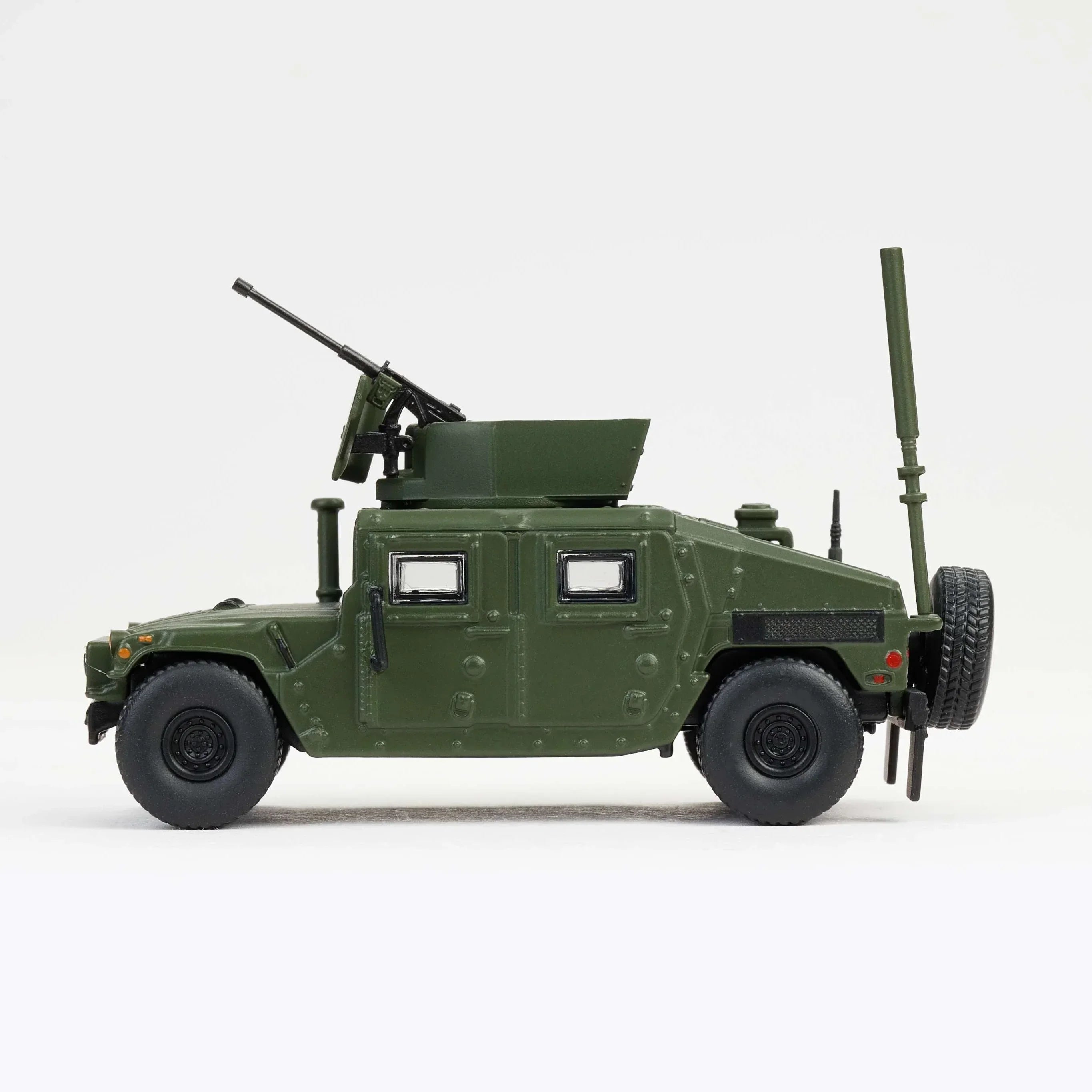 Premium scale diecast model car – M1151 Enhanced Armament Carrier, 1:64 Scale (Army Green) Collectible