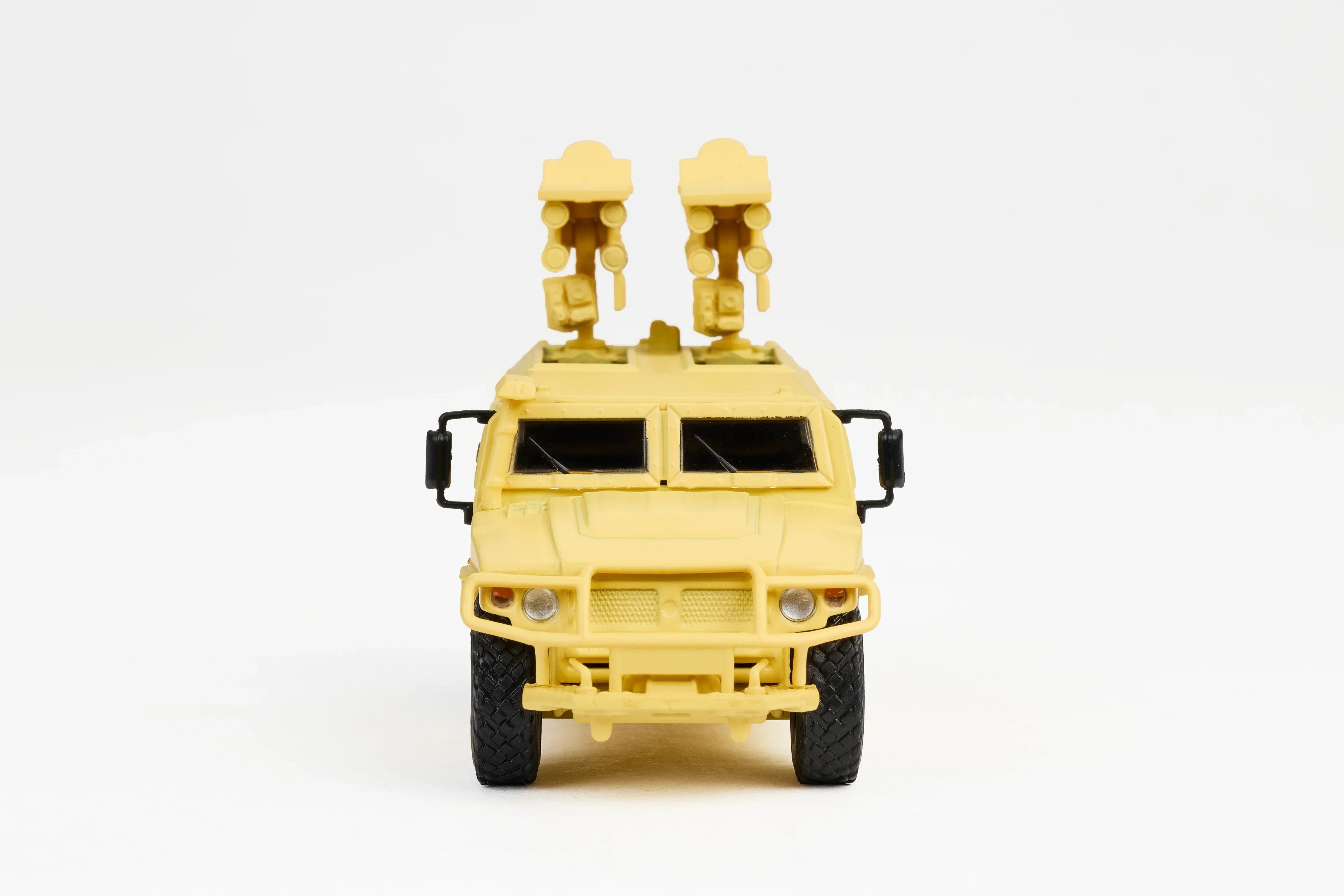 Premium scale diecast model car – Gaz Tiger Armoured Vehicle, 1:64 Scale (Brown) Collectible