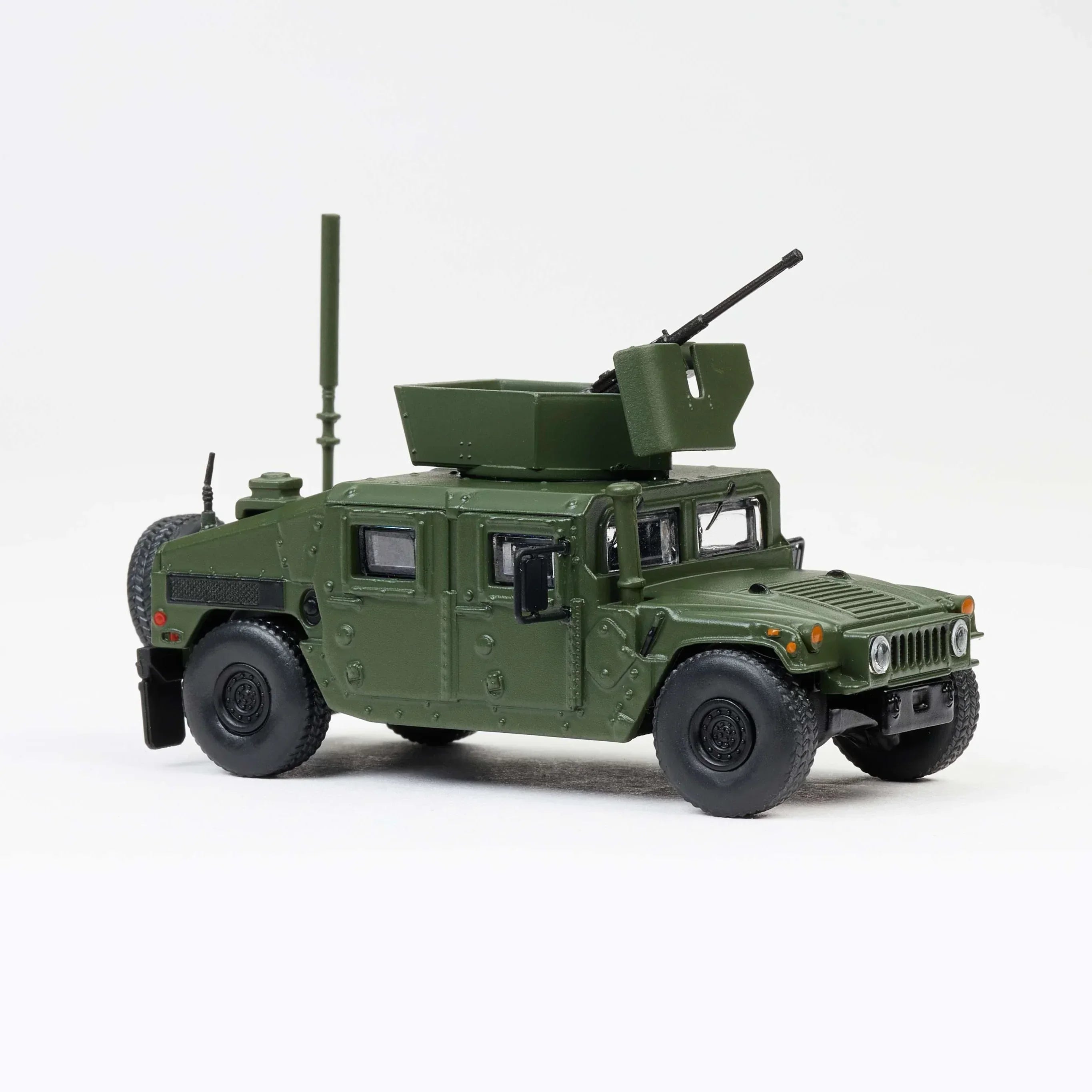 Premium scale diecast model car – M1151 Enhanced Armament Carrier, 1:64 Scale (Army Green) Collectible