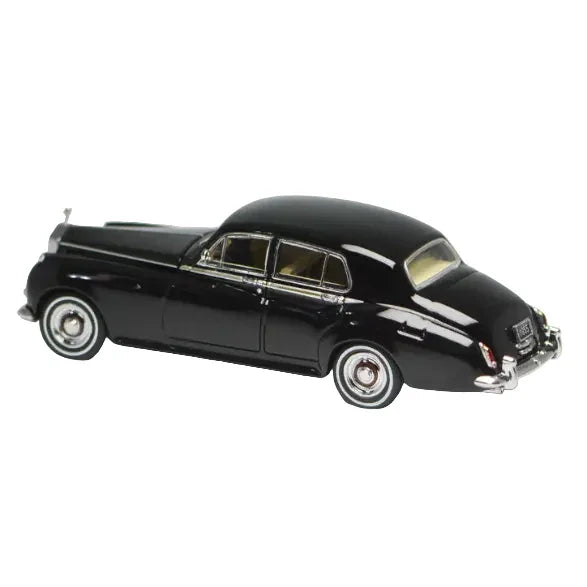 Premium scale diecast model car – Rolls Royce Silver Cloud 1955, 1:64 Scale (Black) Collectible