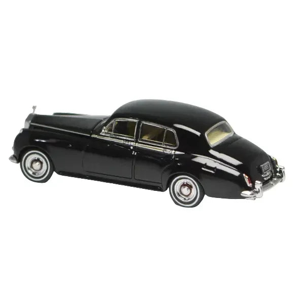 Premium scale diecast model car – Rolls Royce Silver Cloud 1955, 1:64 Scale (Black) Collectible