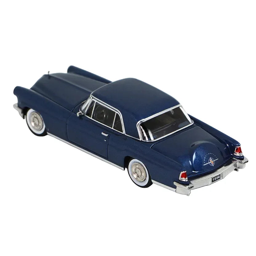 Premium scale diecast model car – Continental Mark II 1956, 1:64 Scale (Metallic Blue) Collectible