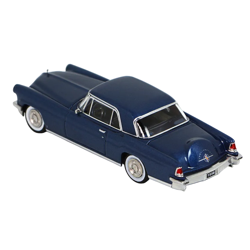 Premium scale diecast model car – Continental Mark II 1956, 1:64 Scale (Metallic Blue) Collectible