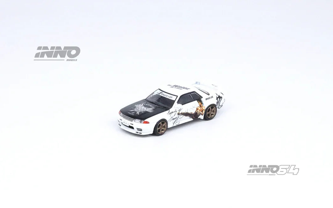 Premium scale diecast model car – *PRE-ORDER* Nissan Skyline GT-R (R32) "Bruce Lee", 1:64 Scale Collectible