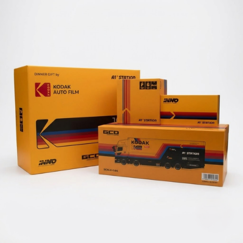 *APAxpo 2026* Porsche - Hino Truck - Chevrolet - A1 Station - Kodak Auto Film Dinner Set (Limited to 300 Sets), 1:64 Scale