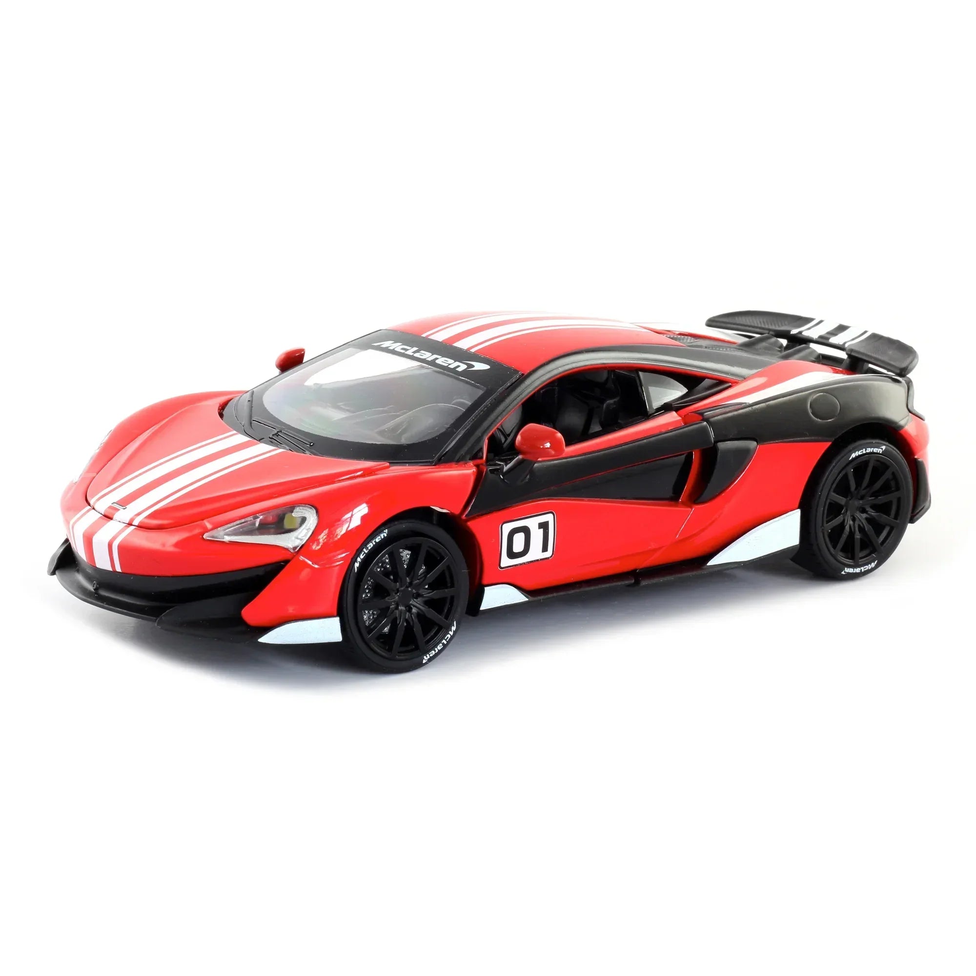 Premium scale diecast model car – McLaren 600 LT, 1:32 Scale (Red) Collectible