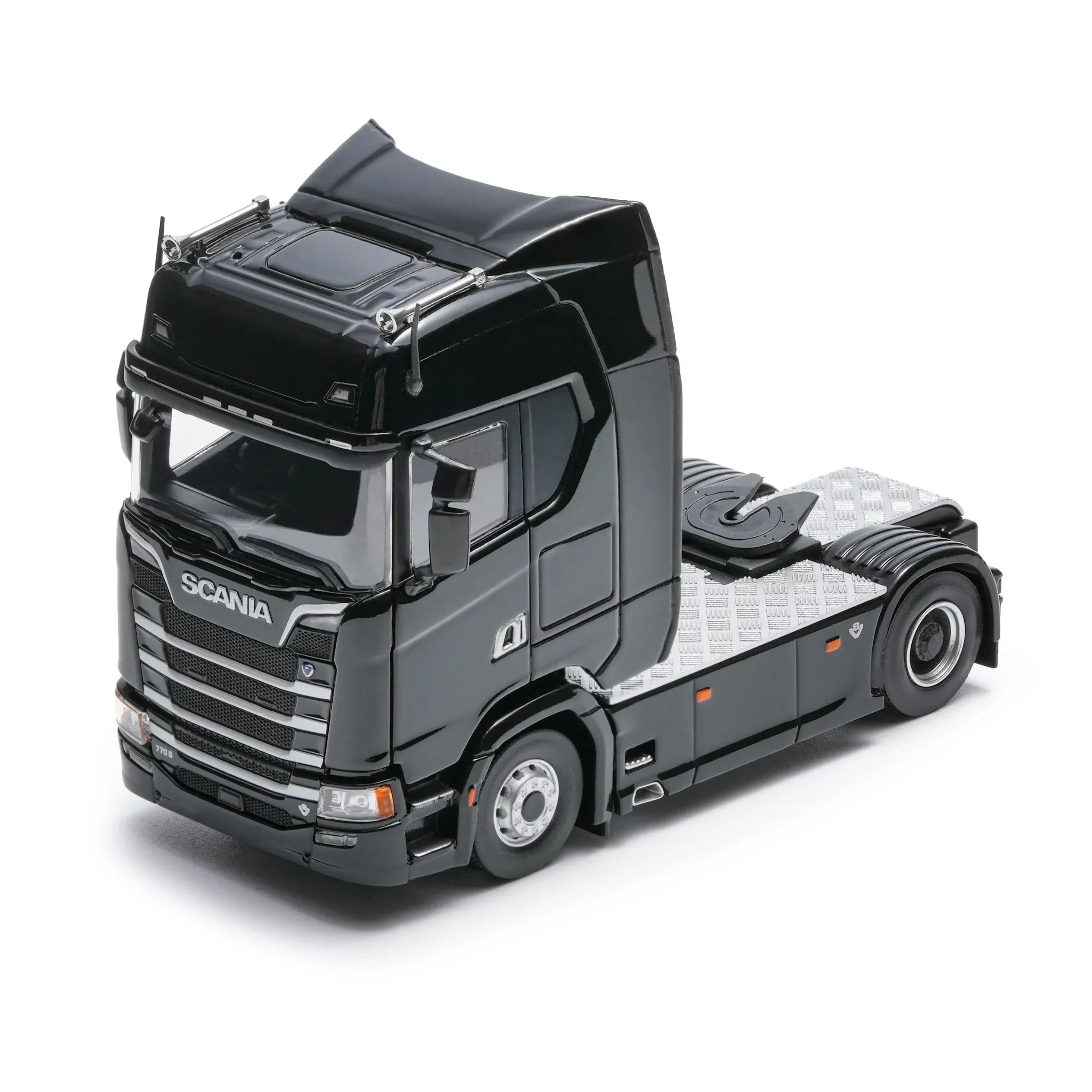 Premium scale diecast model car – Scania 770S, 1:64 Scale (Black) Collectible