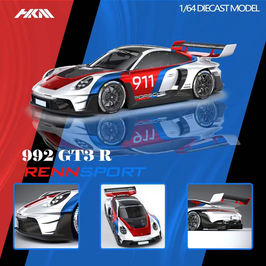 Porsche 911 (992) GT3 R (Rennsport) Multicolor (Limited to 999)