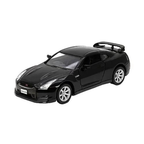 Premium scale diecast model car – Nissan GT-R R35 2009, 1:36 Scale (Black) Collectible