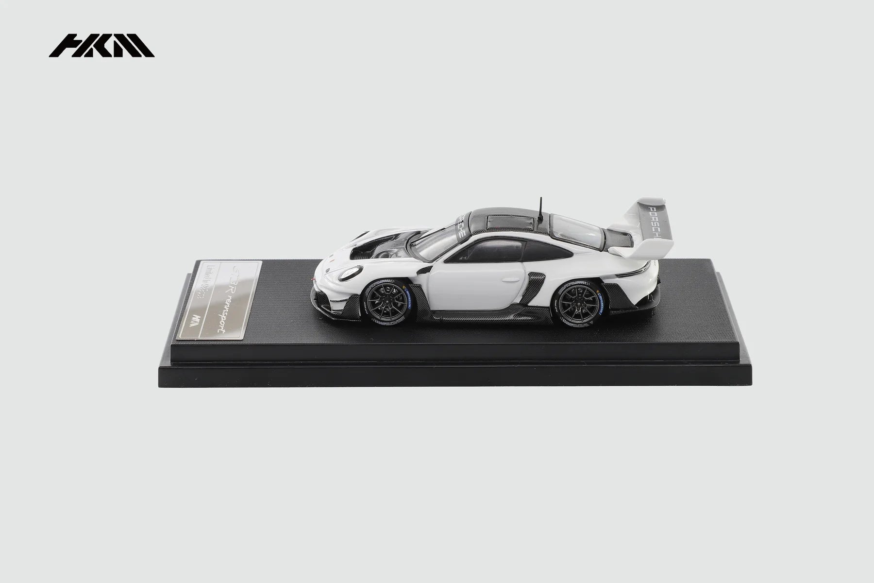 Porsche 911 (992) GT3 R (Rennsport), (Limited to 999), 1:64 Scale (White)