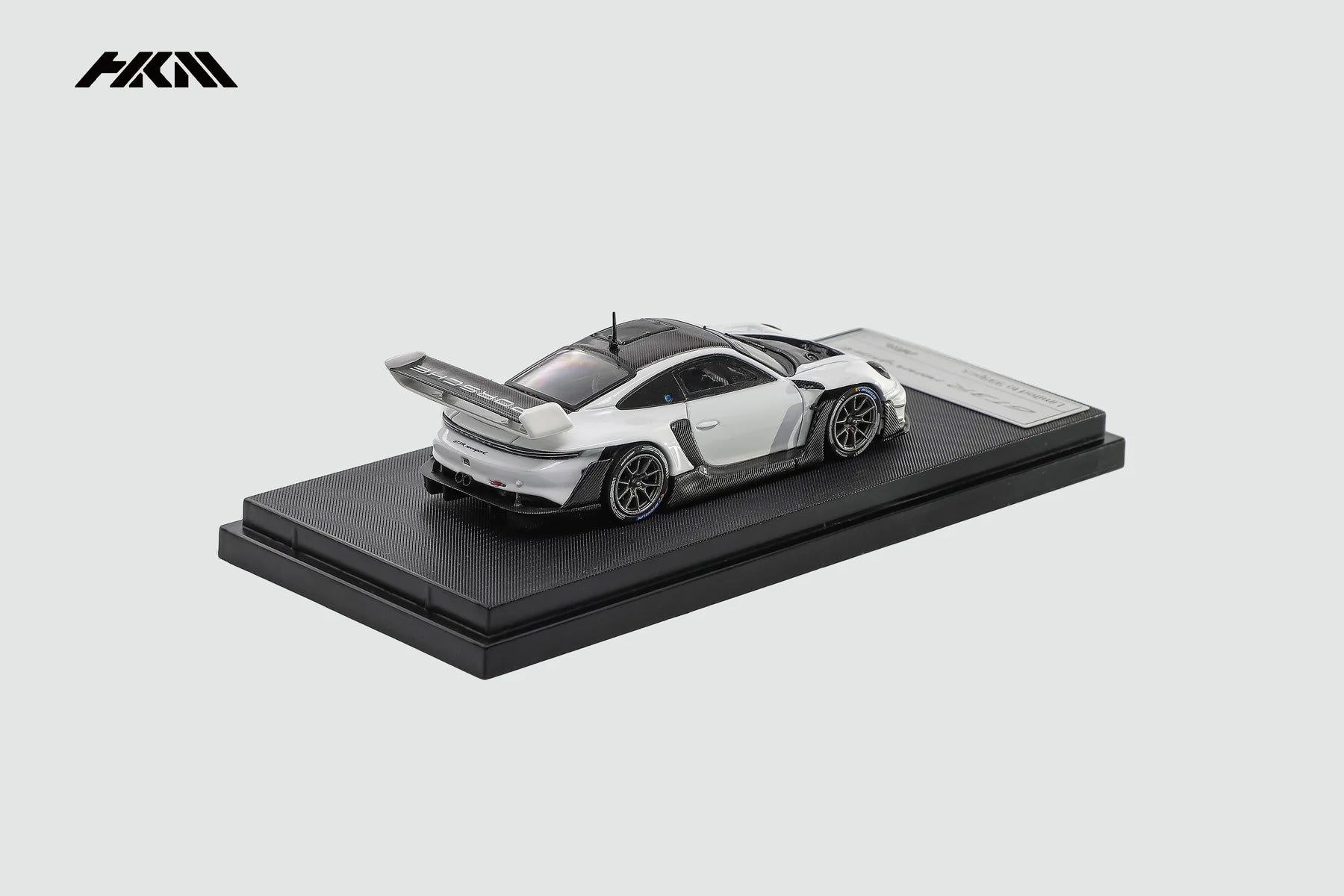 Porsche 911 (992) GT3 R (Rennsport), (Limited to 999), 1:64 Scale (White)
