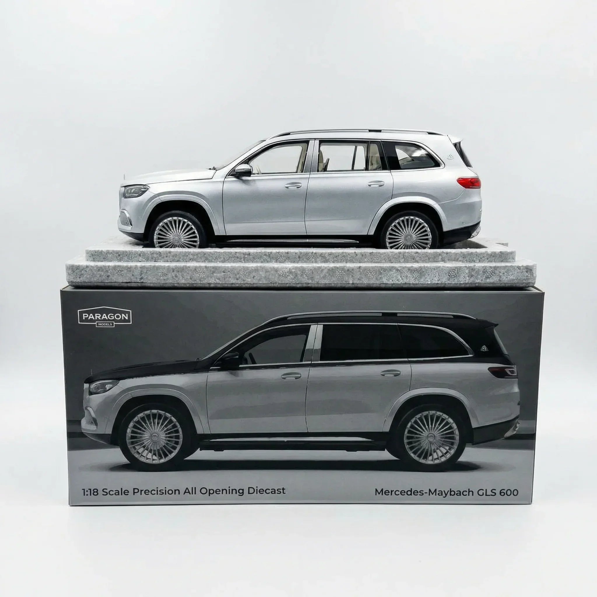 Premium scale diecast model car – Mercedes-Maybach GLS 600, 1:18 Scale Collectible
