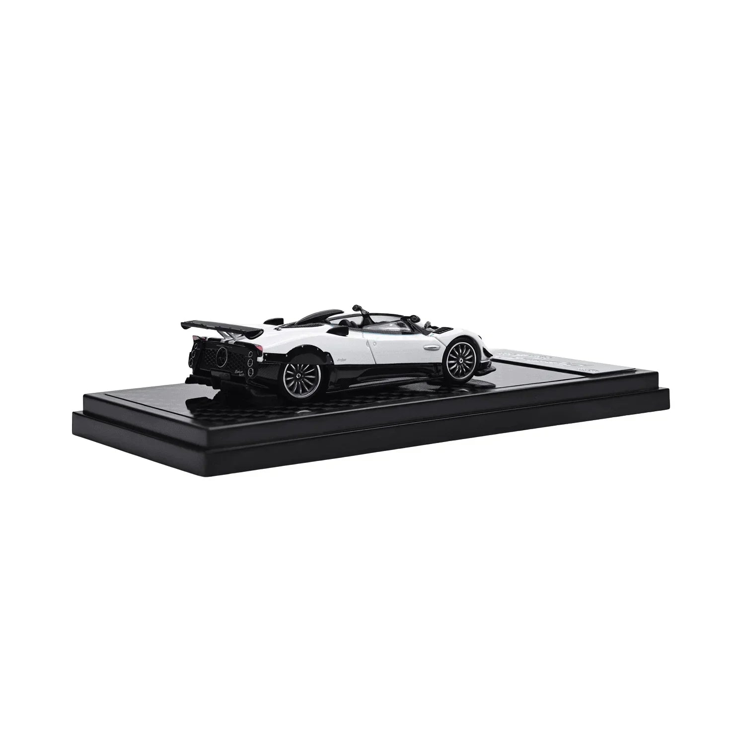 Premium scale diecast model car – Pagani Zonda HP Barchetta, 1:64 Scale (White) Collectible