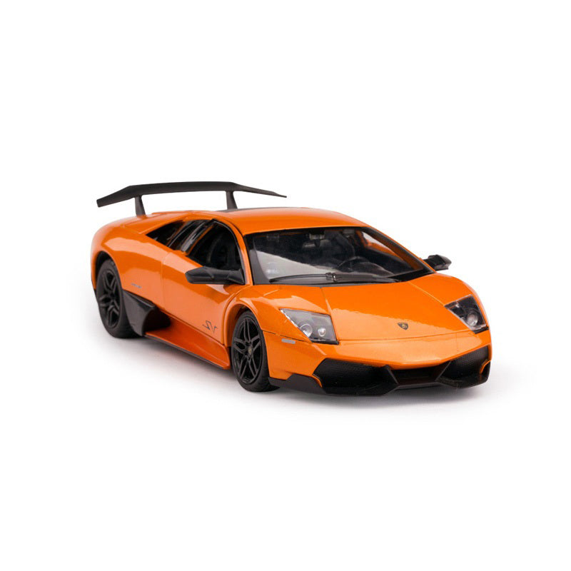 Premium scale diecast model car – Murcielago LP670-4, 1:24 Scale (Orange) Collectible