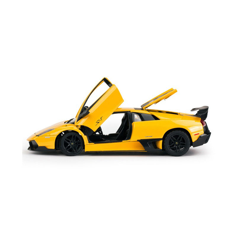 Premium scale diecast model car – Murcielago LP670-4, 1:24 Scale (Yellow) Collectible