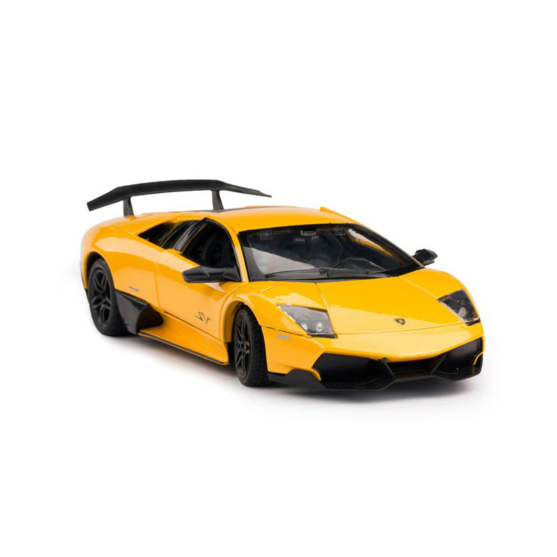 Premium scale diecast model car – Murcielago LP670-4, 1:24 Scale (Yellow) Collectible