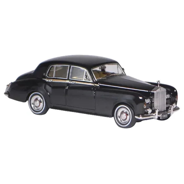 Premium scale diecast model car – Rolls Royce Silver Cloud III 1965, 1:64 Scale (Black) Collectible