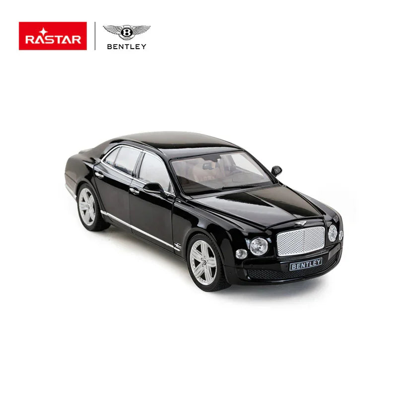 Premium scale diecast model car – Bentley Mulsanne, 1:18 Scale (Black) Collectible