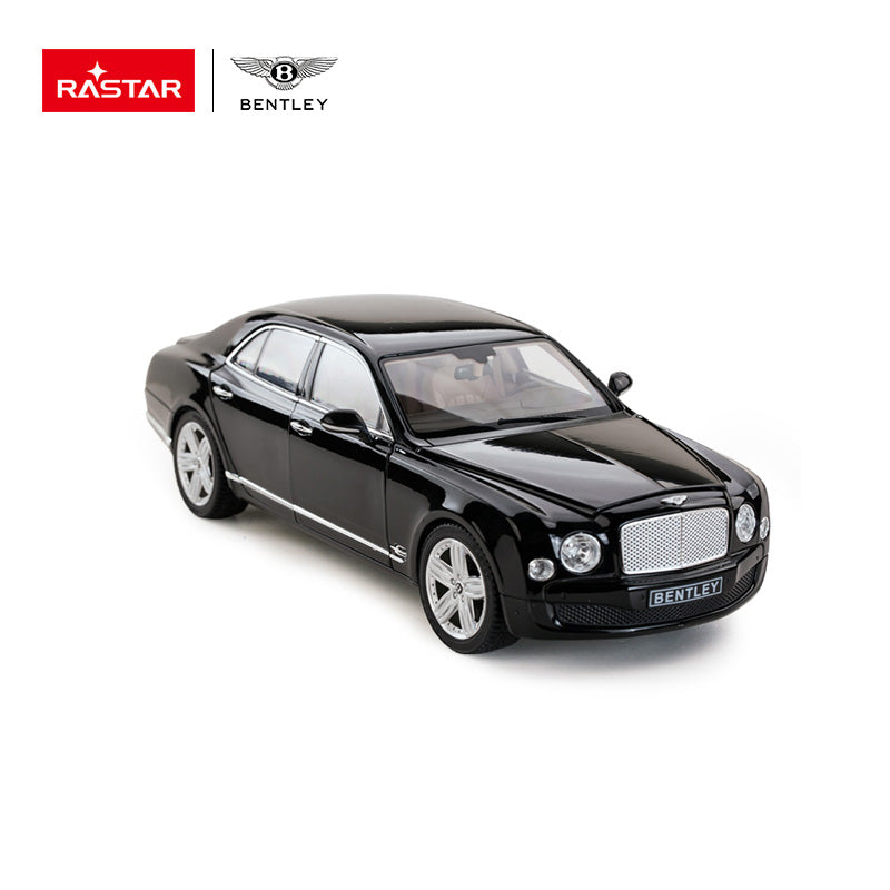 Premium scale diecast model car – Bentley Mulsanne, 1:18 Scale (Black) Collectible