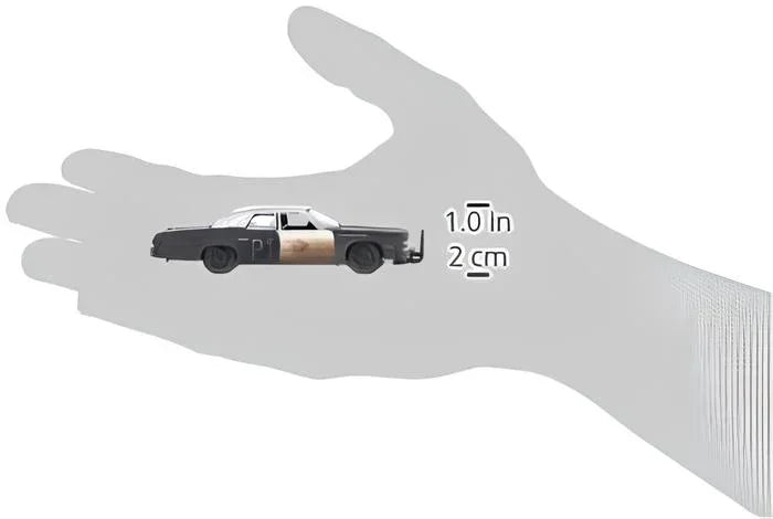 Premium scale diecast model car – Dodge Monaco Jake & Elwood's Blues Mobile 1974, 1:64 Scale (Black) Collectible