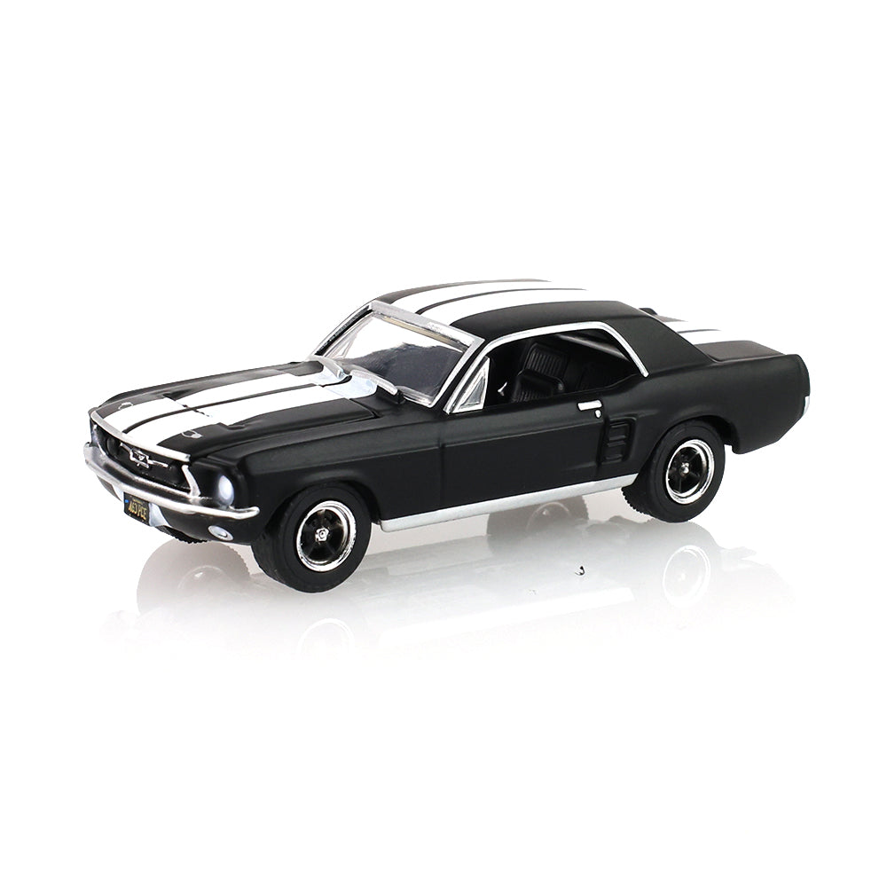 *PRE-ORDER* Hollywood Series 35 - Creed II (2018) - Adonis Creed's 1967 Ford Mustang Coupe - Black with White Stripes Solid Pack, 1:64 Scale