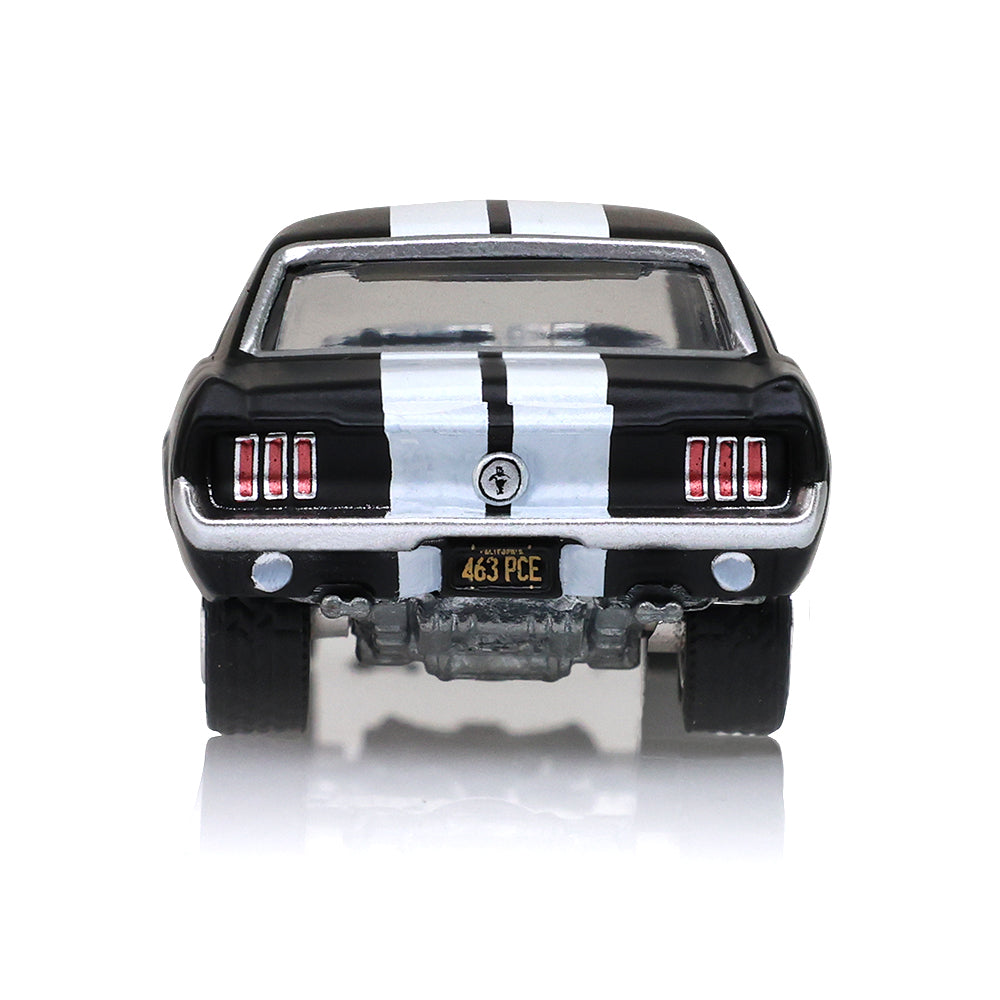 *PRE-ORDER* Hollywood Series 35 - Creed II (2018) - Adonis Creed's 1967 Ford Mustang Coupe - Black with White Stripes Solid Pack, 1:64 Scale
