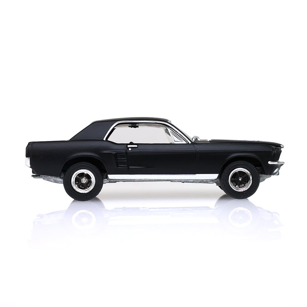*PRE-ORDER* Hollywood Series 35 - Creed II (2018) - Adonis Creed's 1967 Ford Mustang Coupe - Black with White Stripes Solid Pack, 1:64 Scale