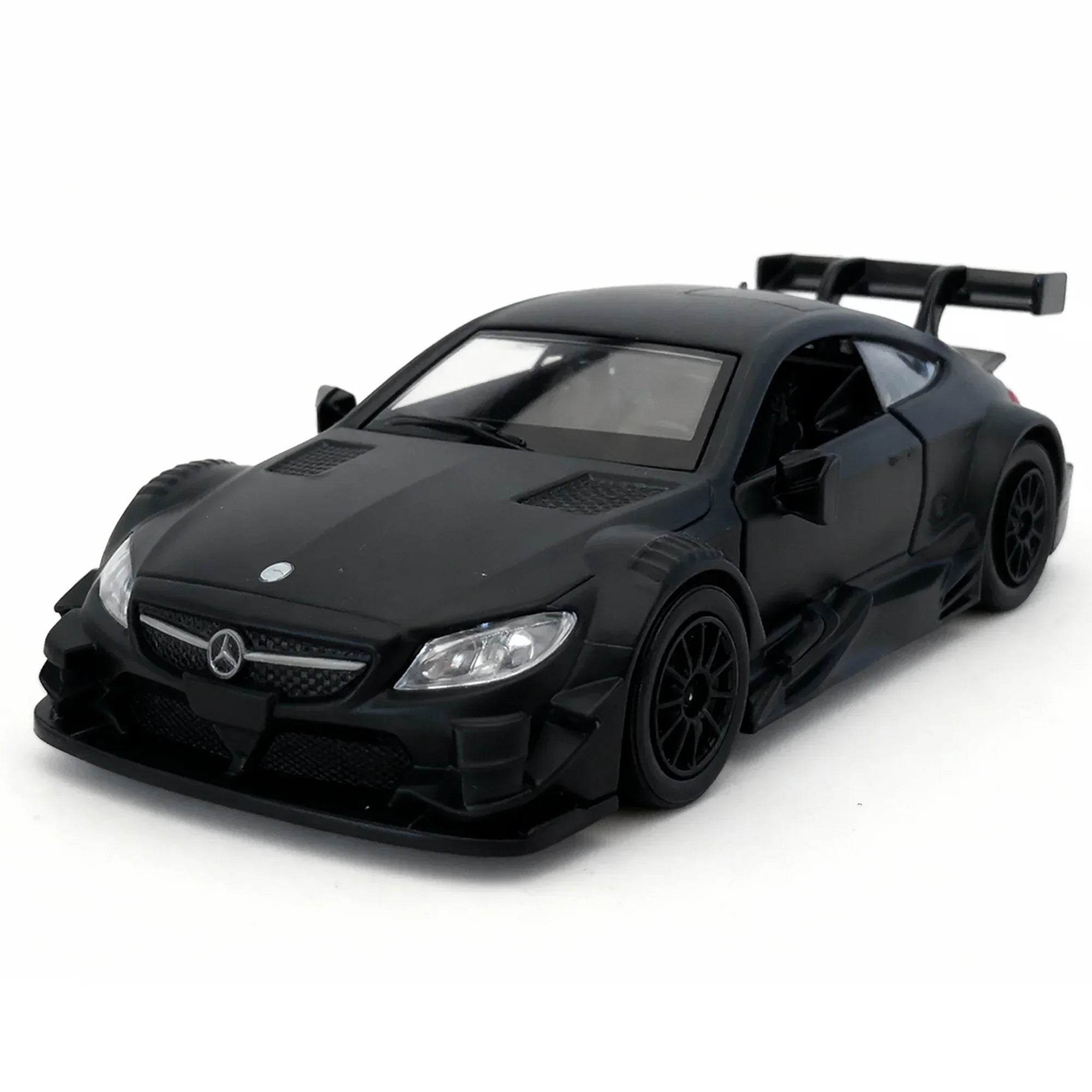 Premium scale diecast model car – Mercedes-AMG C 63 DTM, 1:43 Scale (Black) Collectible