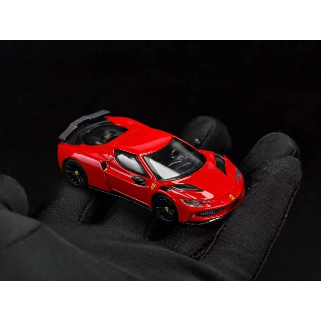 Ferrari Novitec. 296 N largo, 1:64 Scale Red