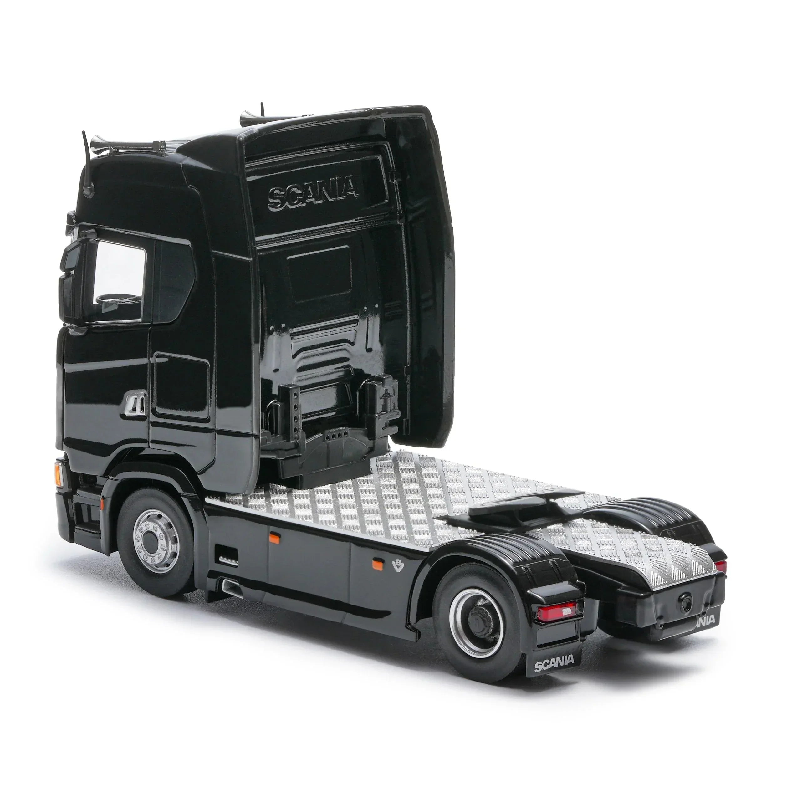 Premium scale diecast model car – Scania 770S, 1:64 Scale (Black) Collectible