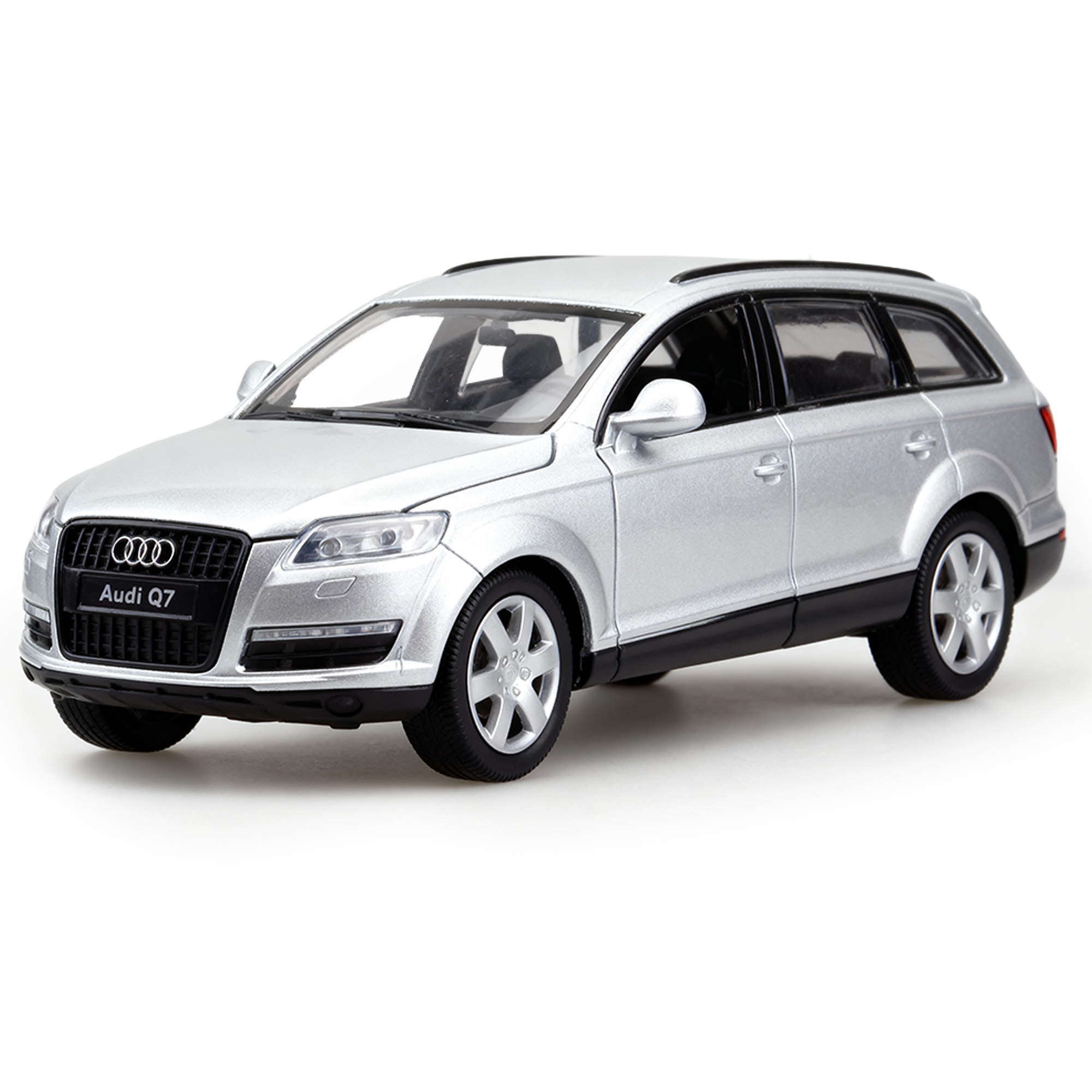 Premium scale diecast model car – Audi Q7, 1:32 Scale (Silver) Collectible