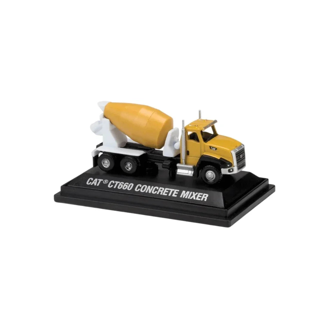 Premium scale diecast model Trailer – CT660 Concrete Mixer, 1:64 Scale (Yellow) Collectible