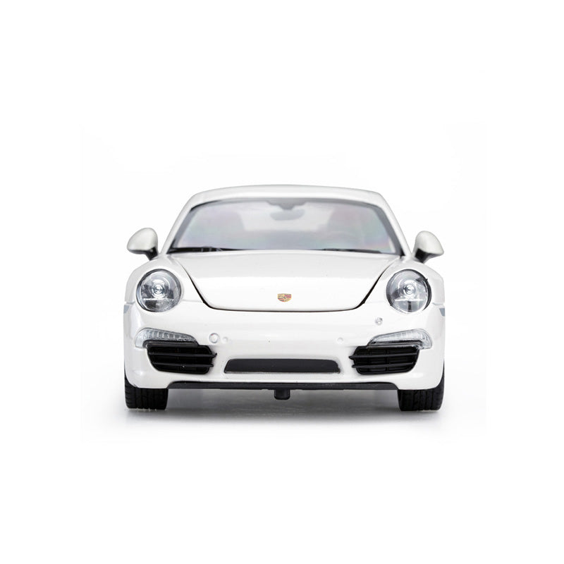 Premium scale diecast model car – Porsche 911, 1:24 Scale (White) Collectible