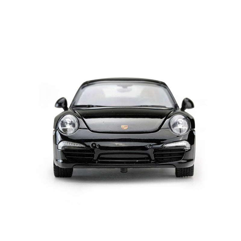Premium scale diecast model car – Porsche 911, 1:24 Scale (Black) Collectible