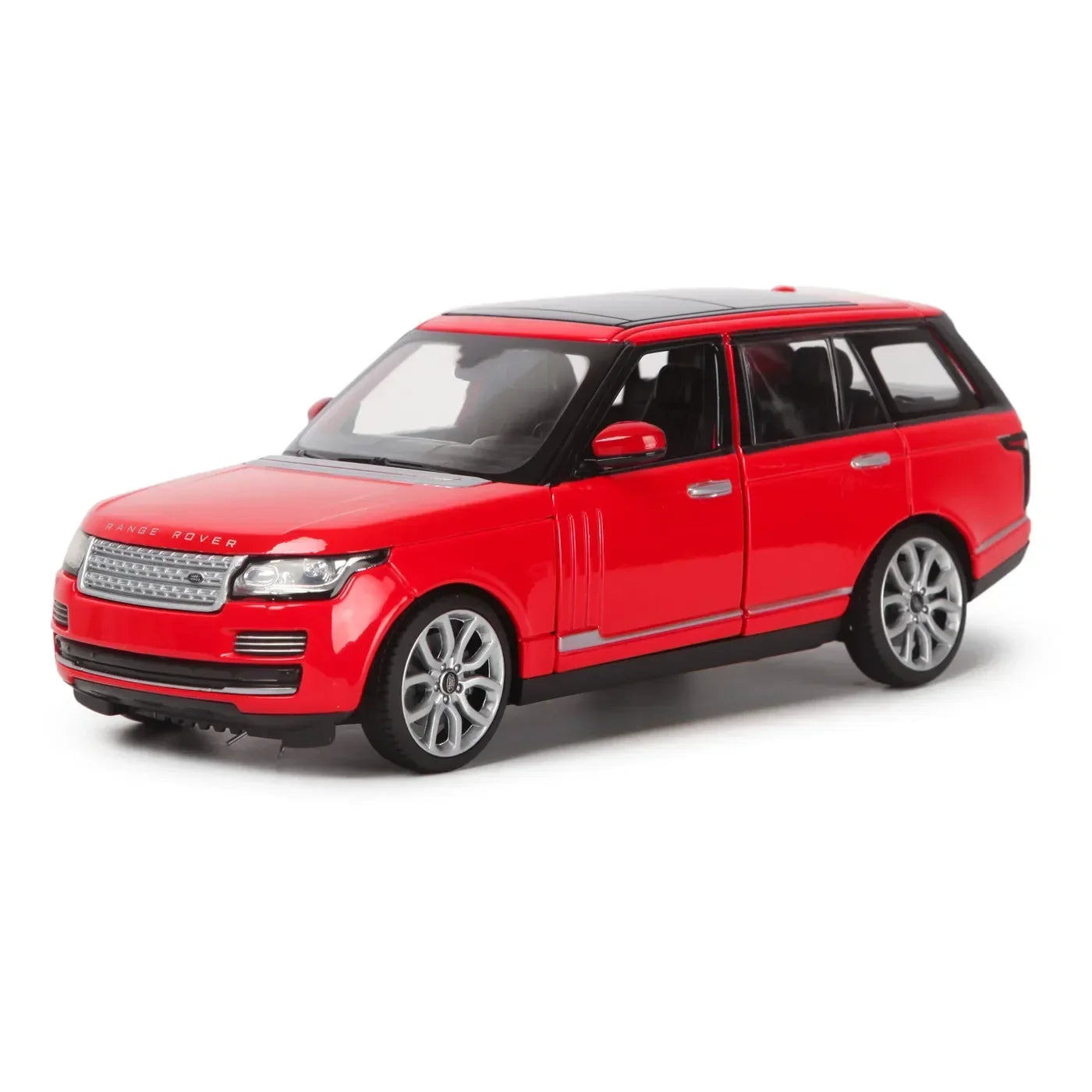 Premium scale diecast model car – Land Rover Range Rover, 1:24 Scale (Red) Collectible
