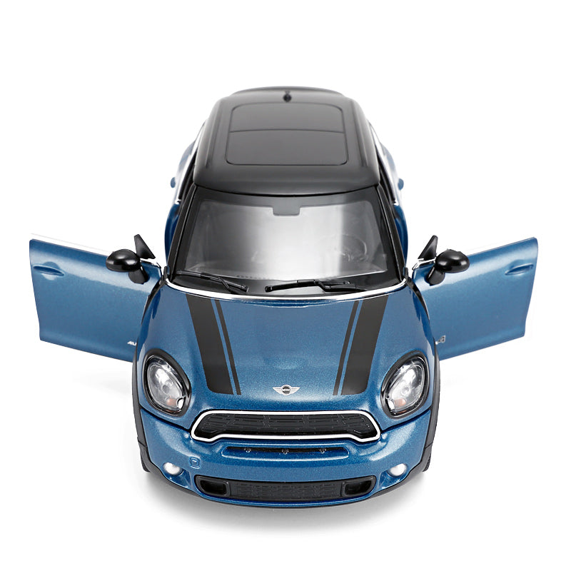 Premium scale diecast model car – Mini Countryman, 1:24 Scale (Blue) Collectible