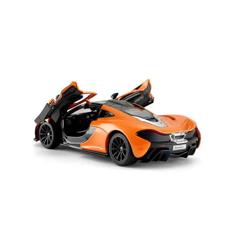 Premium scale diecast model car – Mclaren P1, 1:24 Scale (Orange) Collectible