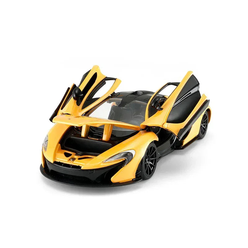 Premium scale diecast model car – Mclaren P1, 1:24 Scale (Yellow) Collectible
