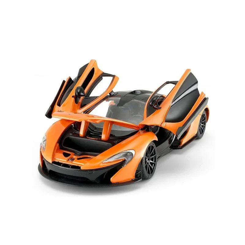 Premium scale diecast model car – Mclaren P1, 1:24 Scale (Orange) Collectible