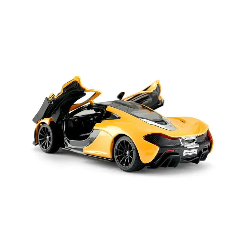 Premium scale diecast model car – Mclaren P1, 1:24 Scale (Yellow) Collectible