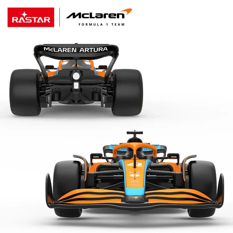 Premium scale diecast model car – McLaren F1 MCL36, 1:24 Scale (Orange) Collectible
