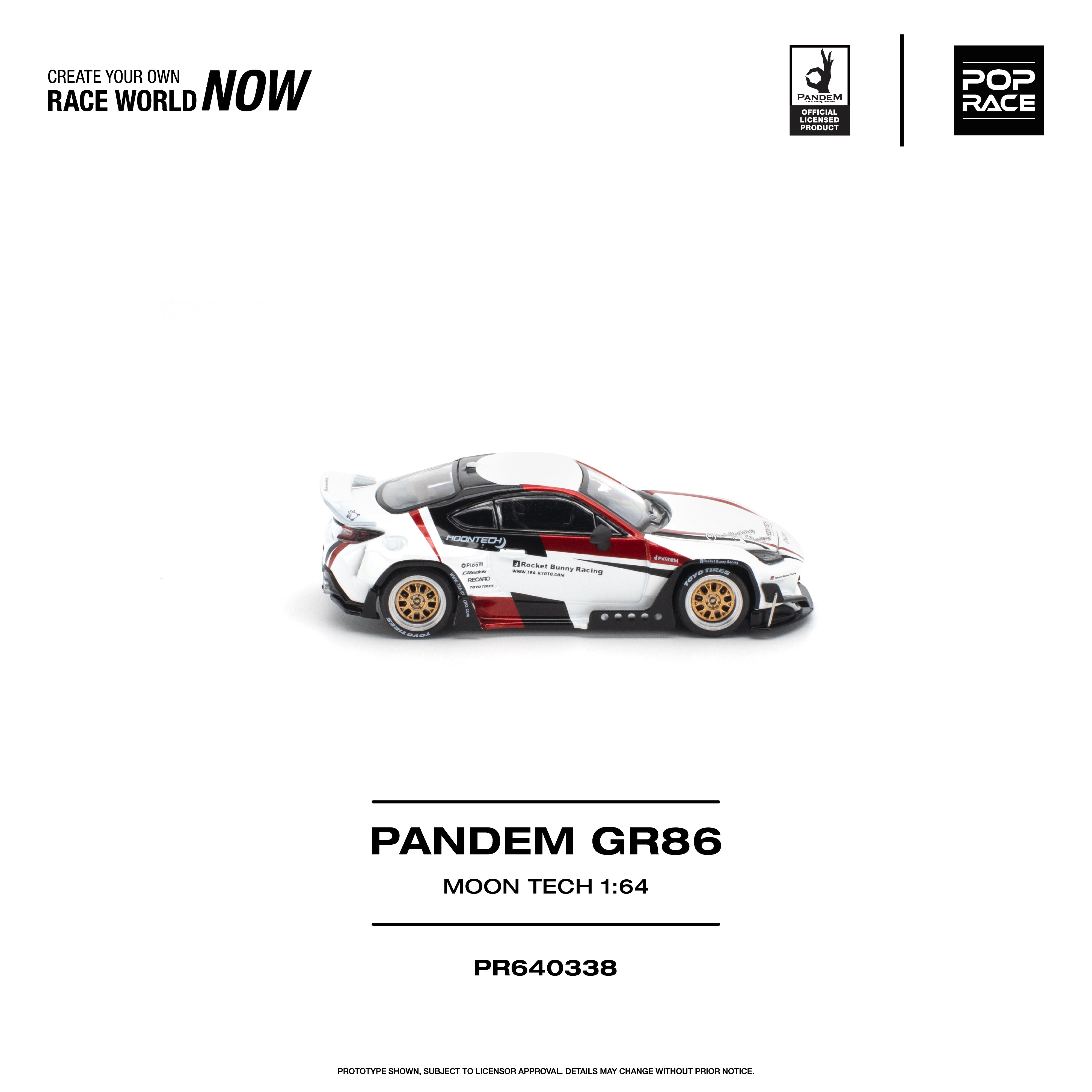*PRE-ORDER* PANDEM GR 86 MOONTECH, 1:64 Scale