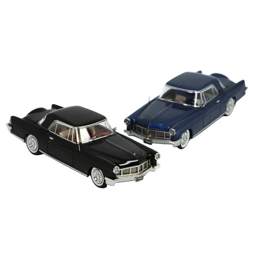 Premium scale diecast model car – Continental Mark II 1956, 1:64 Scale (Metallic Blue) Collectible