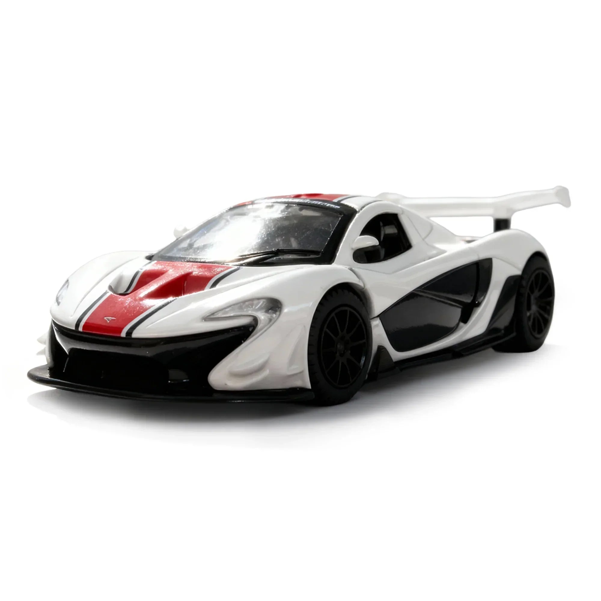 Premium scale diecast model car – Mclaren P1™ GTR, 1:43 Scale (White) Collectible