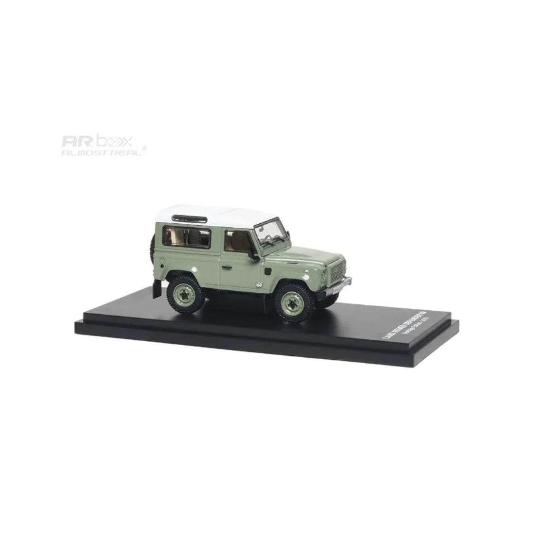 Premium scale diecast model car – *PRE-ORDER* Land Rover Defender 90 Heritage Edition 2015, 1:64 Scale (Green) Collectible