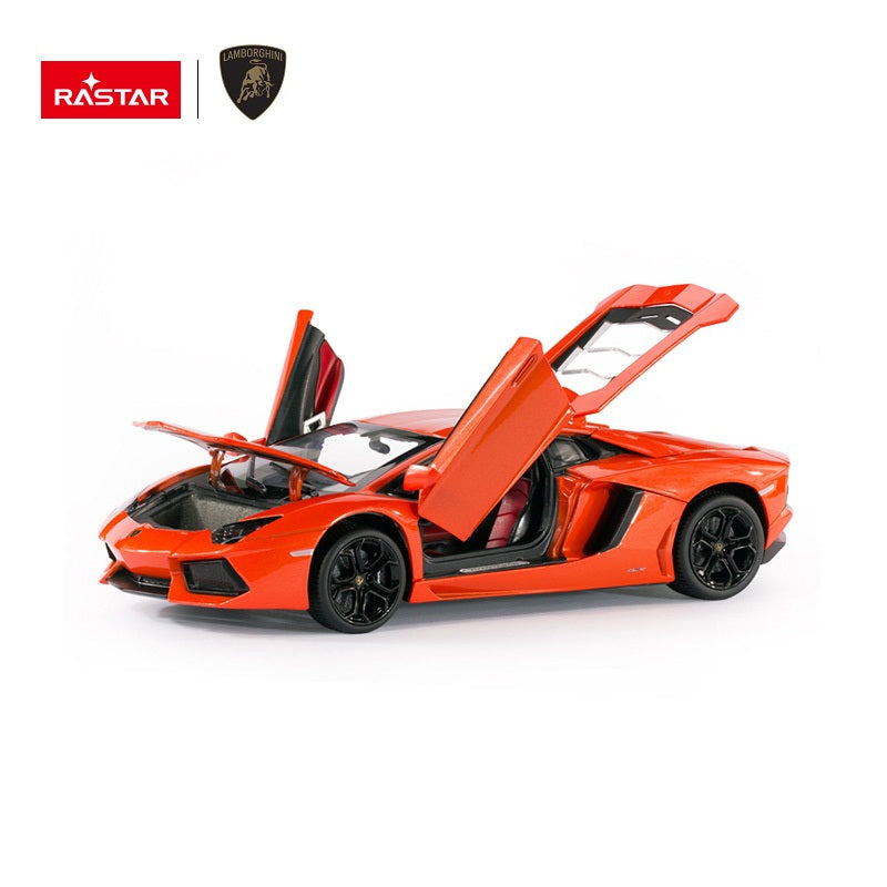 Premium scale diecast model car – Lamborghini Aventador LP700, 1:18 Scale (Orange) Collectible