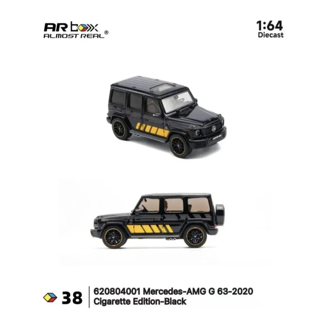 Premium scale diecast model car – *PRE-ORDER* Mercedes-AMG G 63 2020 (Cigarette Edition), 1:64 Scale Collectible